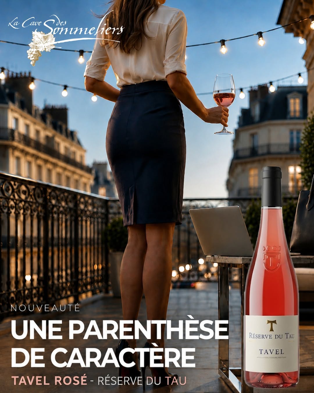Dernière création du Domaine : Tavel Rosé 2025 – Réserve du Tau