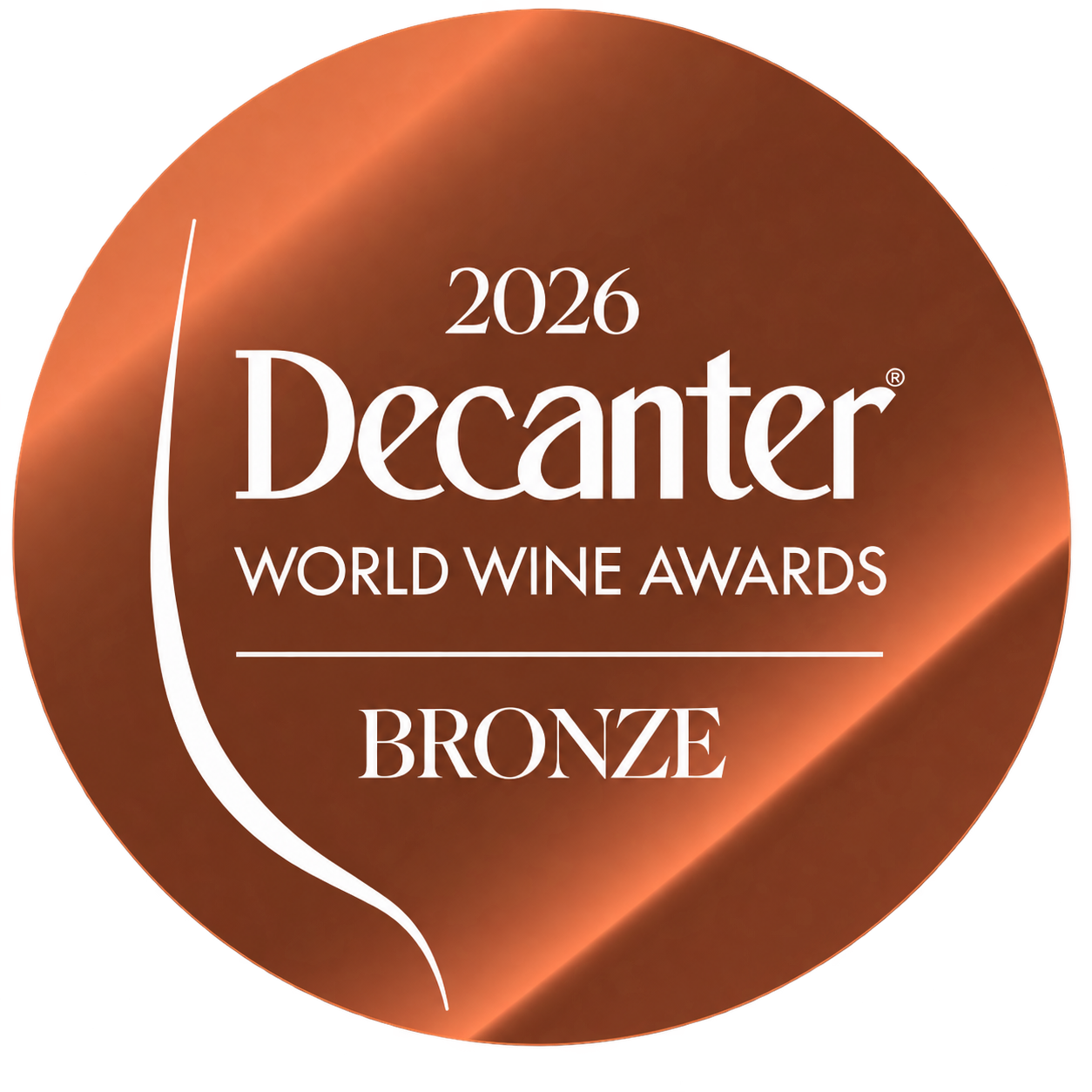 Decanter — Médaille de BRONZE